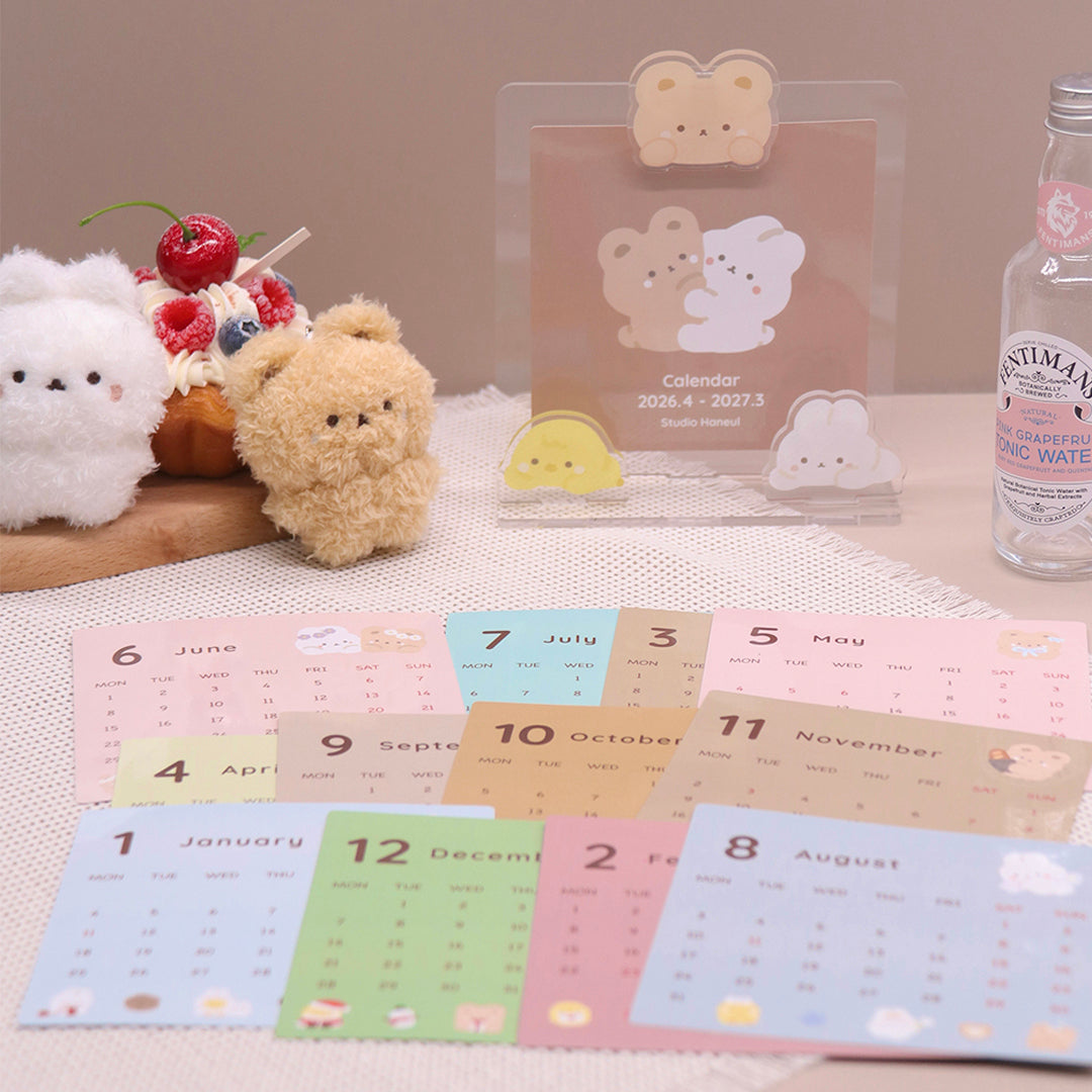 4月はじまりカレンダー(2026.4 – 2027.3)