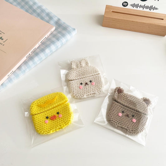 スタジオハヌルとCOCOがコラボ！手編みAirPodsケース新発売