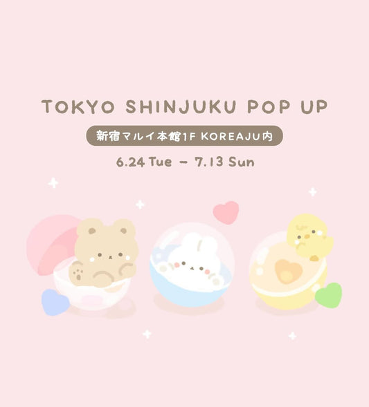 スタジオハヌル新宿マルイPOP UP開催のお知らせ