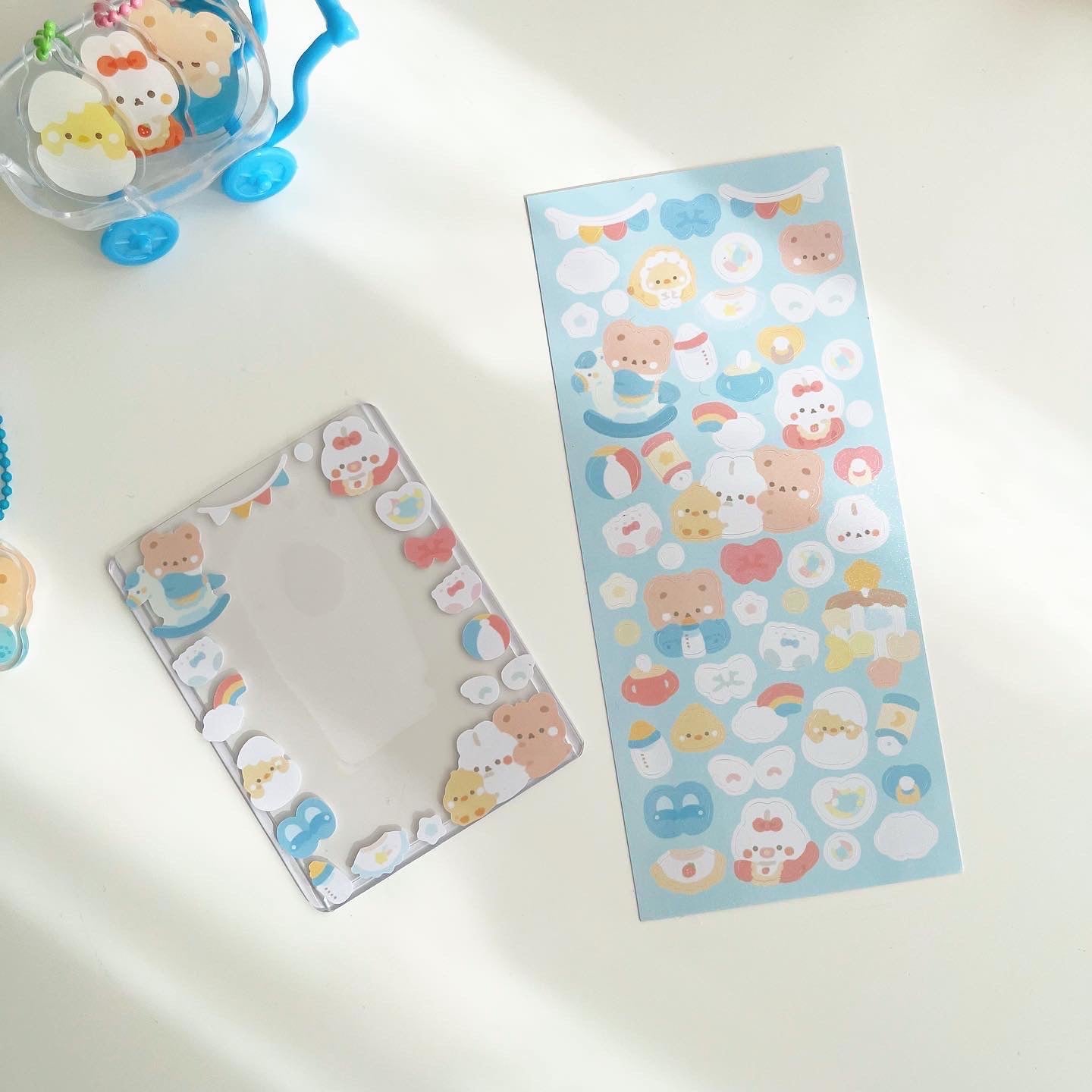 キラキラデコシール - Baby