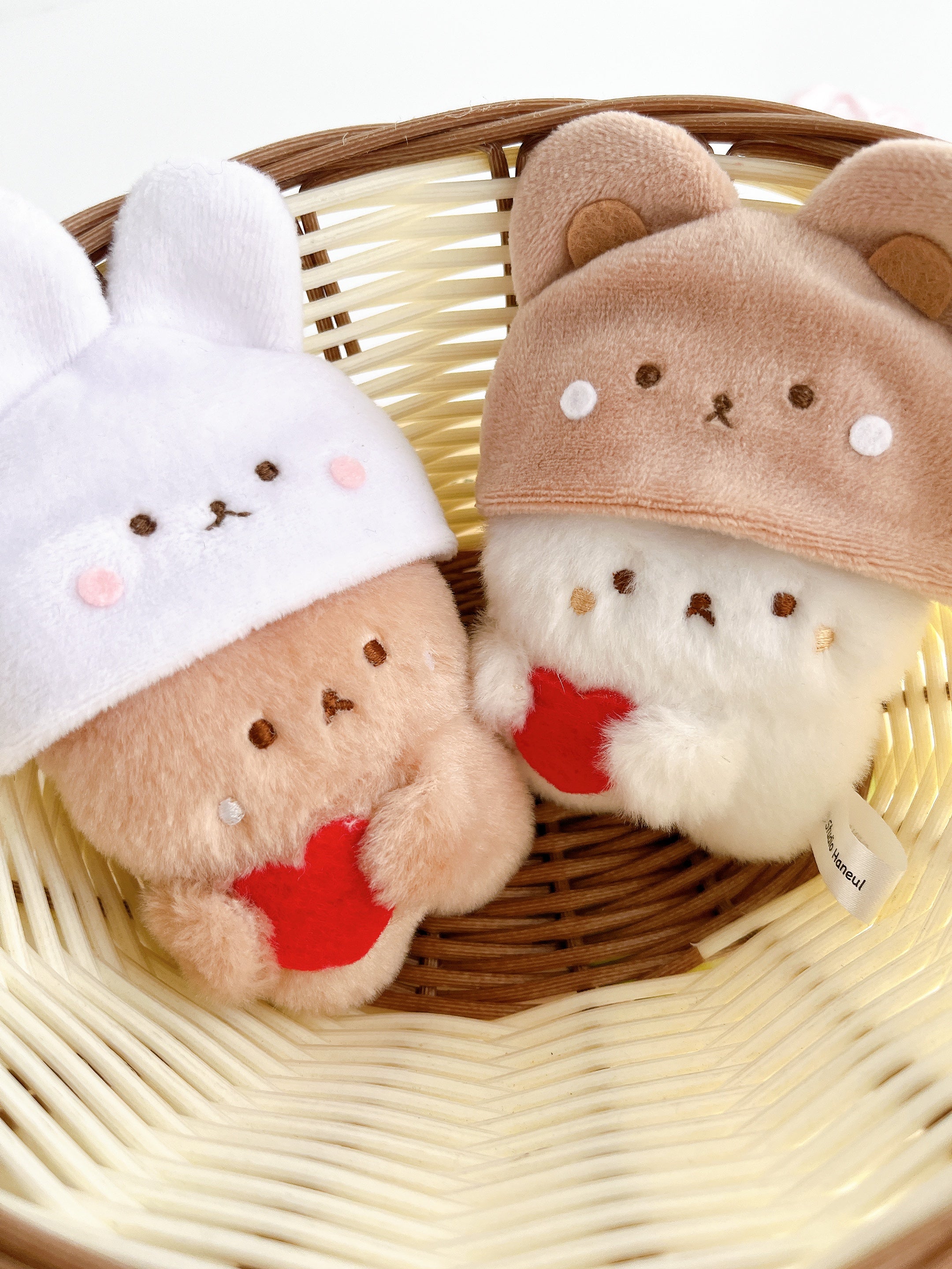 パムとタルトのぬいぐるみ帽子