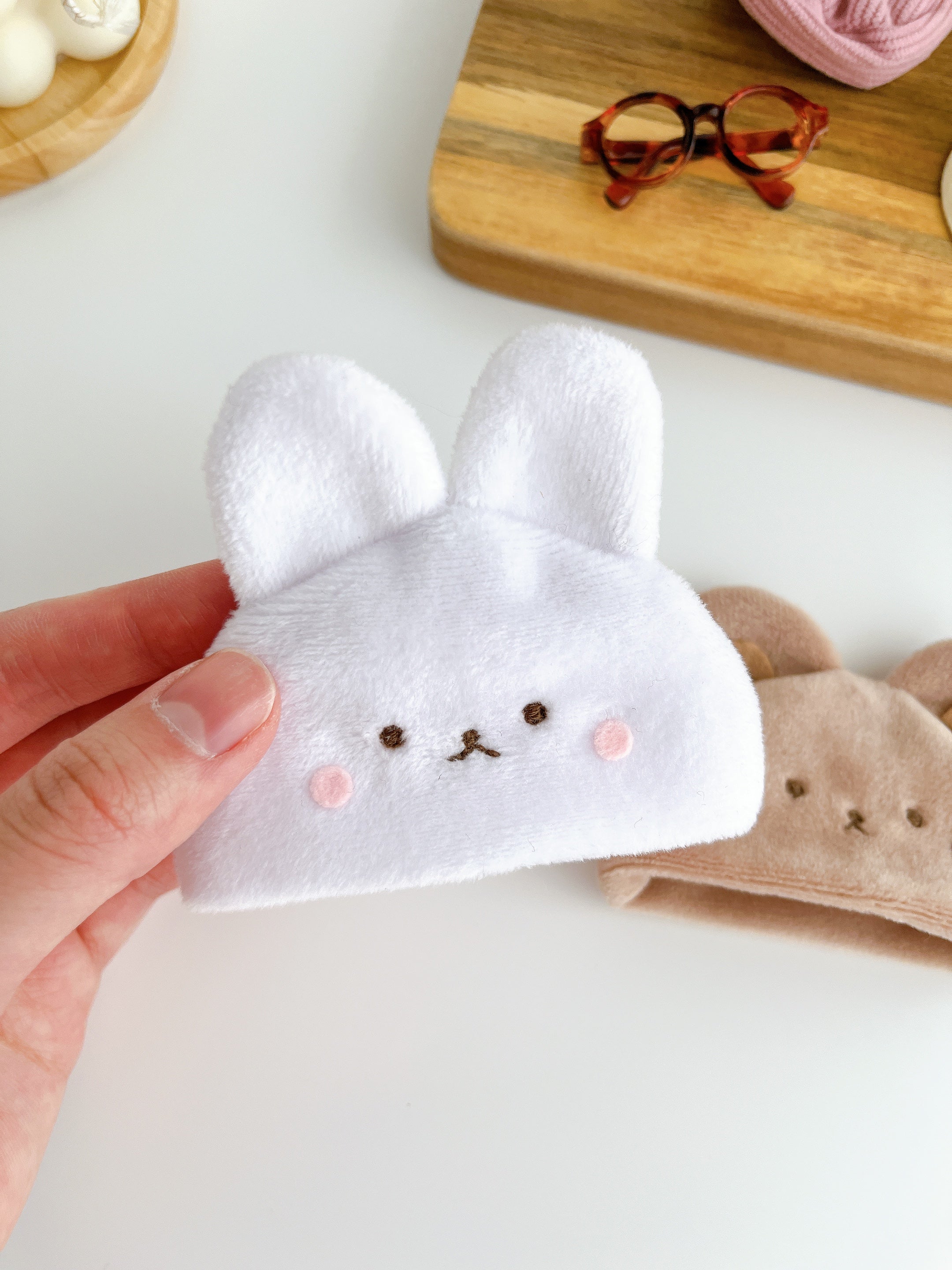 パムとタルトのぬいぐるみ帽子