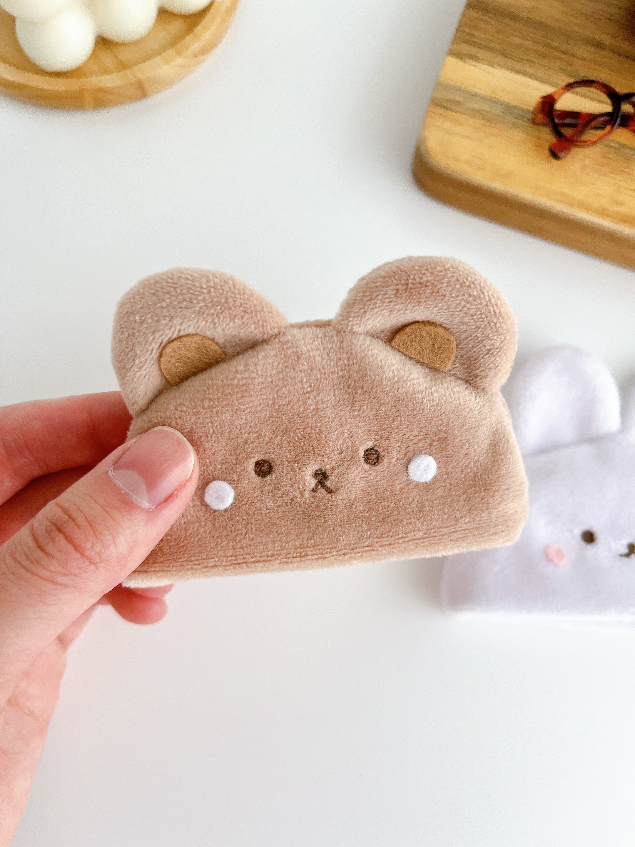 パムとタルトのぬいぐるみ帽子