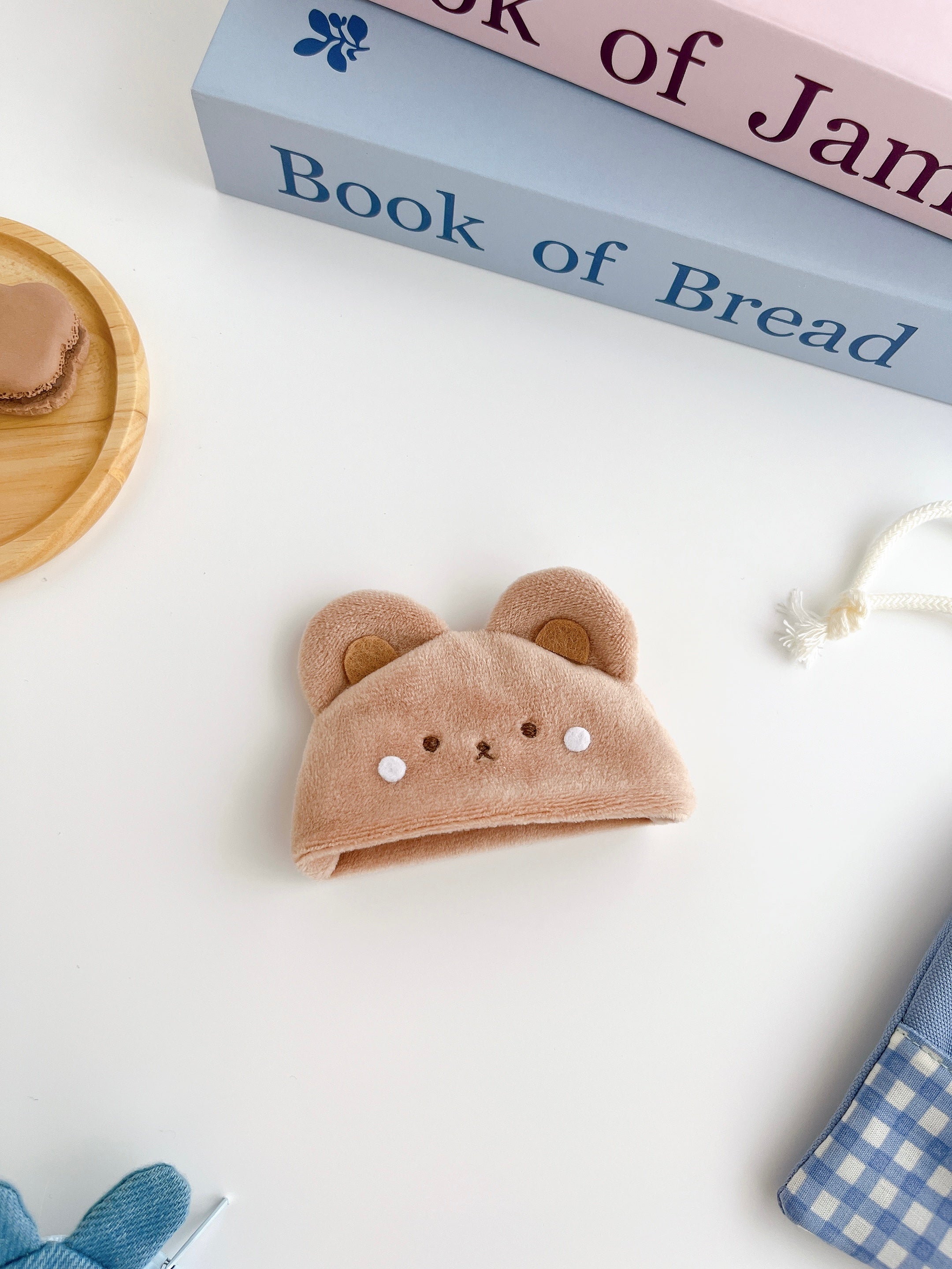 パムとタルトのぬいぐるみ帽子