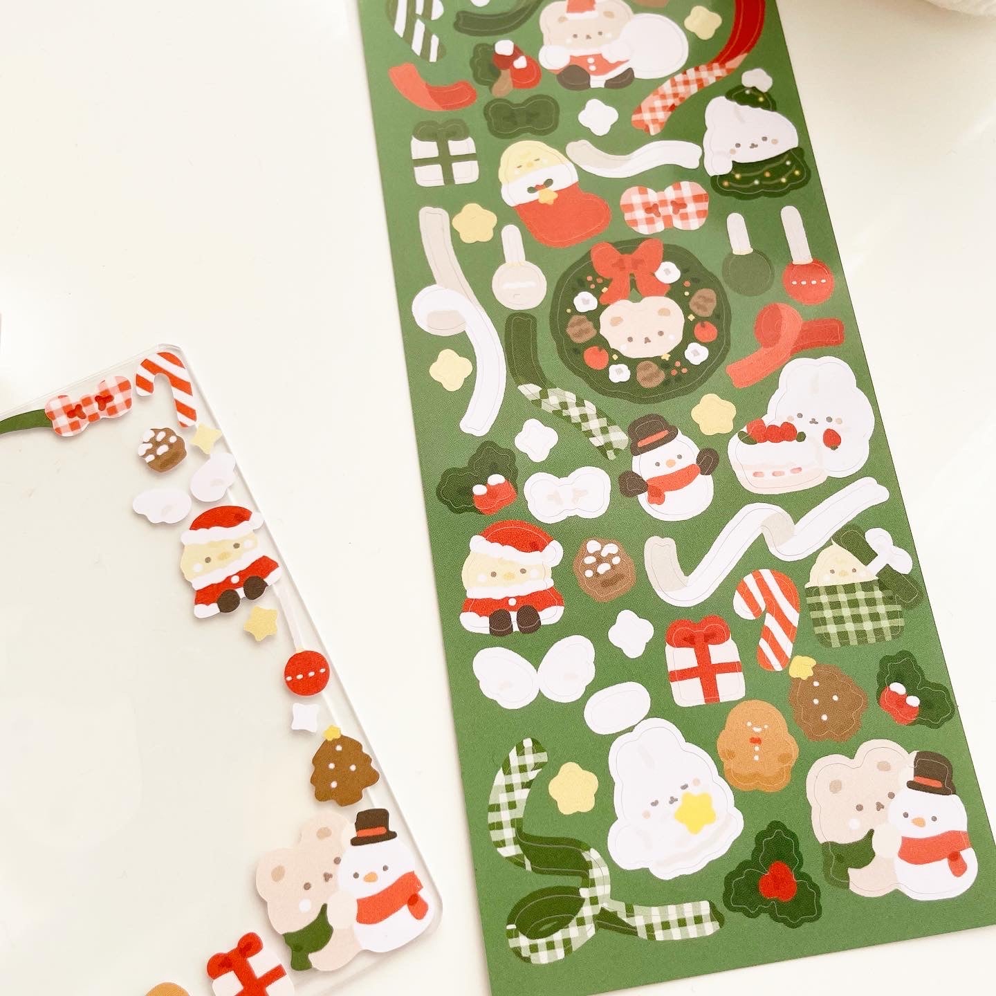 キラキラデコシール - Christmas